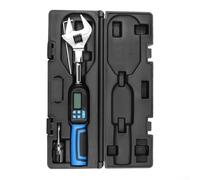 CWOQOCW Llave dinamométrica de Digitaces con la gama ajustable 6.8-135Nm Cromo vanadio acero LED herramienta de medición visual