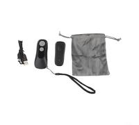 CWOQOCW Mando a distancia inalámbrico RF con batería recargable, mando a distancia Ereader, girador de página inalámbrico para Kindle y para lectores electrónicos Kobo, color negro