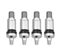 CWOQOCW Metal TPMS Sensor de Monitor de Presión de Neumáticos 4pcs para Hyundai i40 ix35 para Kia Sportage Rio Plata Preciso Monitoreo en Tiempo Real Conjunto