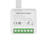 CWOQOCW Módulo de interruptor de luz inteligente de 2/3/4 bandas, control de 2 vías, aplicación remota WiFi, control de voz compatible con automatización, mini interruptor Wi-Fi de bricolaje