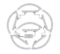 CWOQOCW Módulo LED para luces de techo, panel de repuesto magnético de atenuación de 3 colores, 72 W, 96 W, 120 W, 144 W, lente óptica, aumento de brillo, ahorro de energía, reparación de oficina en