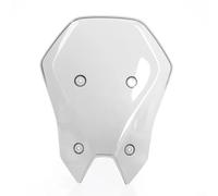CWOQOCW Panel de parabrisas delantero para Kawasaki Z900 2025, carenado acrílico de alto impacto para comodidad de conducción y protección contra escombros, gris transparente negro (transparente)