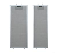 CWOQOCW Paquete de 2 filtros de aluminio para campana extractora TL2000 para Teka para TL1-62, pantalla de grasa de metal de marco grueso, plateado 500 x 192 mm y 500 x 138 mm para cocinar en casa