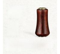 CWOQOCW Pomo de madera cónico para mango de carrete de baitcast, agarre ergonómico, aparejos de pesca, rojo, marrón, negro, grano natural (sándalo sangre)