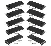 CWOQOCW Remolque marino diapositivas 3x10 pulgadas ABS plástico literas almohadillas para barco Jon pontón para jet ski pesca barco lanzamiento rampa hardware