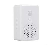 CWOQOCW Reproductor de sonido de bienvenida, sensor de movimiento PIR activado reproductor de sonido altavoz para entrada de tienda Sensor de timbre de bienvenida (1 unidad)