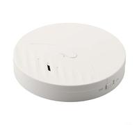 CWOQOCW Sensor de vibración inteligente TUYA, alarma de rotura de vidrio de 130 dB para seguridad del hogar, detector de golpes de puerta de ventana WiFi con aplicación, fácil de instalar, funciona