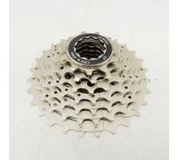 CWOQOCW Silver 7 Speed Cassette 11-28T Rueda libre de acero para bicicletas de carretera Relaciones precisas Diseño ligero Componente de ciclismo