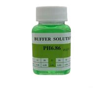 CWOQOCW Solución de calibración de pH portátil precisa 50 ml Buffer para pruebas de medidor con valores estándar 400 686 y 918 en botella segura (PH6.86)
