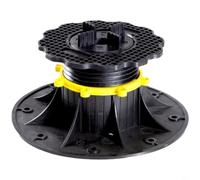 CWOQOCW Soporte ajustable para fuente seca, piedra, suelo, quilla, techo, jardín, agua, 20-29 mm de altura, carga 15-25T, material PP