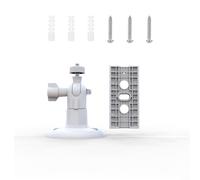 CWOQOCW Soporte de pared ajustable de 360° para Ring Spotlight Cam Plus/Pro batería, soporte de cámara de seguridad ajustable de 360° con tornillos, soporte de repuesto para interiores y exteriores