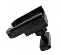 CWOQOCW Soporte magnético para teléfono para carrito de golf Rotación de 360 grados Vista ajustable para dispositivos móviles Equipo de golf Material ABS Negro (negro)