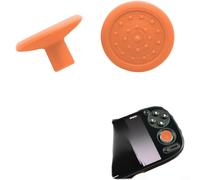 CWOQOCW Tapa de palanca de mando que mejora la altura para Retroid Pocket 5: cómoda cubierta de agarre de PC para jugar durante sesiones de juego prolongado, color negro (naranja)