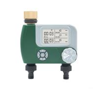 CWOQOCW Temporizador de manguera de jardín, temporizador digital de riego de jardín, controlador de aspersor impermeable con horario de riego ajustable para el cuidado del césped (cobre)