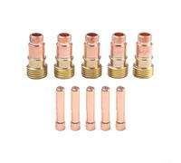 CWOQOCW TIG Lente de gas 17GL116, 10N23S Kit de pinza para antorchas WP-17/18/26, 1/16 pulgadas y 16 mm para juego de boquillas STUBBY, paquete de 10