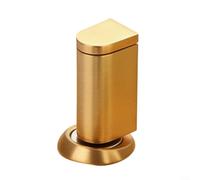 CWOQOCW Tope magnético resistente para puerta con mecanismo retráctil para asegurar las puertas contra vientos fuertes en la sala de estar, dormitorio o pasillo (dorado)