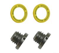 CWOQOCW Tornillo de drenaje de aceite de unidad inferior para MerCruiser para Alpha One TR TRS, kit de sellado de metal para mercurio para fuerabordas mariner, reemplaza OEM 10-79953Q04