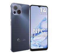 CWOWDEFU Teléfonos Inteligentes S18 16GB+256 GB/ 1TB Teléfonos móviles Gratis, Pantalla Incell FHD de 6.58 "Batería de 5000 mAh, cámara de 48MP Android 14 Móvil, Face ID/Huella Digital/NFC/GPS, Gris
