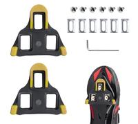 CWPFVQA 1 Juego De Candados para Zapatos De Bicicleta, Tacos para Zapatos De Bicicleta De Carretera, Candados para Zapatos De Bicicleta De Montaña, Candados Antideslizantes para Zapatos De Bicicleta