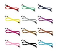 CWPFVQA 12 Piezas Correa Para Gafas, Multicolor, Clásico, Sólido, 15 cm x 20 cm x 1 cm, Ajustable, Antideslizante Y Antipérdida, Gafas De Lectura