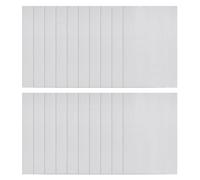 CWPFVQA 20 Parches Adhesivos Termoadhesivos, Parches De Pegamento Caliente De Doble Cara, Parches Adhesivos para Costura, Accesorios De Costura, Electrodomésticos