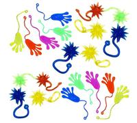 CWPFVQA 20 Piezas Elásticos,Juguetes Elásticos,Novedosos Juguetes Adhesivos,Juguetes Creativos,Juguetes para Niños,Juguetes De Recompensa para Niños