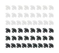 CWPFVQA 50 Piezas Botones Acrílicos Botones Redondos Botones Sencillos De Moda Botones De Costura Reemplazo De Botones De Ropa Accesorios De Costura