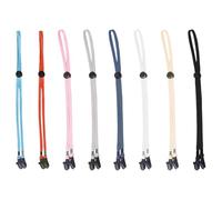 CWPFVQA 8 Piezas Sombrero Cuerda A Prueba De Viento, Sombrero Ajustable Cuerda A Prueba De Viento, Sombrero Cuerda Anti-Caída, Accesorios para Sombrero, Sombrero Elástico Cuerda A Prueba De Viento