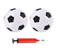 CWPFVQA Balones De Fútbol Inflables De 2 Piezas, Bomba De 1 Pieza, Juguetes para Deportes Al Aire Libre, Juguetes Educativos para Niños, Juguetes Inflables