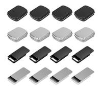 CWPFVQA Caja De Dulces De 8 Piezas, Caja Push-Pull De 8 Piezas, Caja De Metal con Tapa, Caja De Metal Pequeña, Caja De Almacenamiento De Metal, Caja De Almacenamiento De Artículos Pequeños