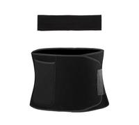 CWPFVQA Cinturón De Fitness De 1 Pieza con Diadema De 1 Pieza, Cinturilla De Soporte Elástica, Cinturón Transpirable Que Absorbe El Sudor, Cinturilla De Entrenamiento Físico, Ciclismo