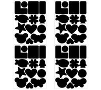 CWPFVQA Paquete De 4 Lindos Parches De Dibujos Animados, Parches De Patrones Personalizados, Decoración Creativa De Ropa, Parches De Reparación De Bricolaje, Parches Que No Necesitan Planchado