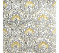 CWV wallcoverings Flora Nouveau - Amarillo