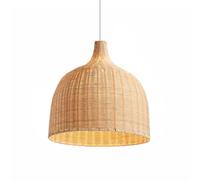 CWVYKNP Lámpara Colgante De Ratán Tejido Estilo Granja Bohemia Para Comedor Pantalla De Lámpara De Estilo Farol Color Crema Lámpara Colgante De Techo Interior Tejida Hueca Para Dormitorio, Sala