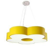 CWVYKNP Lámpara Colgante LED Con Forma De Flor Y Color Macaron Para Guardería Lámpara De Araña Creativa Moderna Para Habitación Infantil Lámpara Colgante Industrial De Metal Con Altura Ajustable