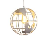 CWVYKNP Lámpara Colgante Redonda Para Escuela Lámpara Colgante De Mediados De Siglo Lámpara De Techo Colgante Clásica Para Hogar Iluminación De Globo Para Bar, Restaurante