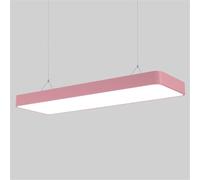 CWVYKNP Lámparas Colgantes LED Rosas Para Sala De Yoga, Luz Blanca Fría, Súper Brillantes Lámpara De Araña Lineal LED, Lámpara Colgante Nórdica Para Techos Altos, Sala De Estar, Cocina,Cafetería