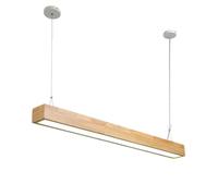 CWVYKNP Lámparas Colgantes Modernas De Tiras LED Lineales Para Isla De Cocina Lámpara Colgante Minimalista De Madera Para El Hogar Lámparas Colgantes Para Comedor, Vestíbulo, Entrada, Cocina