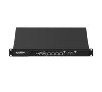 CWWK 1U N100 Firewall Appliance Rackmount PC, 2 x 10GbE SFP+, 4 Ports i226-V 2.5GbE LAN, 19” Rack Firewall Hardware, U2 OPNsense Homelab Server, DDR5 16GB RAM 512GB SSD, Mini-PCIE