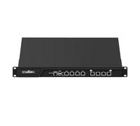 CWWK 1U N100 Firewall Appliance Rackmount PC, 8 Ports i226-V 2.5GbE LAN, 19” Rack Firewall Hardware, U2 OPNsense Homelab Server DDR5 16GB RAM 1TB SSD, Mini-PCIE, SIM Slot, AES-NI
