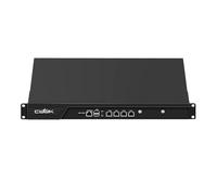 CWWK 1U N200 Firewall Appliance Rackmount PC, 4 Ports i226-V 2.5GbE LAN, 19” Rack Firewall Hardware, U2 OPNsense Homelab Server DDR5 16GB RAM 256GB SSD, PCI-E x8, Mini-PCIE, AES-NI