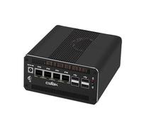 CWWK AI Mini PC Core Ultra 5 125H Firewall Appliance, 4 x 2.5GbE LAN Mini Computer, F27 Linux Server Micro PC, PCIe x8, DDR5 16GB RAM 512GB NVMe, PCIe4.0 x4, USB4(40Gbps), HD/DP