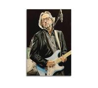 CWXBXQQ Póster decorativo de Músico Eric Clapton 2, lienzo decorativo para pared e impresión artística moderna para dormitorio familiar, 60 x 90 cm
