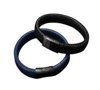 CWZZWS 2025 Pulsera de Moda Pulsera de Cuero para Hombre Amuleto de Motorista Vintage Regalo de joyería Pulseiras Masculina con Accesorios para Usted Regalo Creativo de Moda