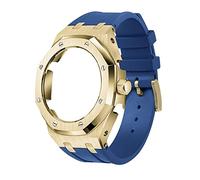 CWZZWS 5rd Kit Silicone Watch Band Strap Metal Bisel Models para GA2100/GA2110, accesorios de reemplazo de modificación de relojes para hombres Conjunto, banda de caja con herramientas