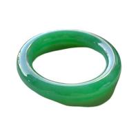 CWZZWS Bracelets de los brazaletes de damas, los brazaletes de jade de grado A, el brazalete de jade de esmeralda verde completo, para familia, para novia, con caja de joyería, 54-64 mm, jade-54 mm