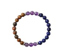 CWZZWS Bracelets of julio Celebración Pulsera Conjunto de la cerámica suave del día de la Independencia BraceletStretch Star Star Puff