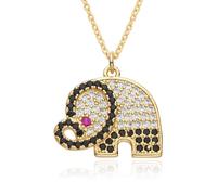 CWZZWS Cadena Hombres Mujeres joyería Estilo Hip Hop Personalizado Cabeza de león Colgante Collar