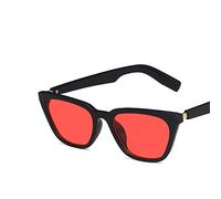 CWZZWS Cat'S Eye Fashion Street disparó a Hombres y Mujeres Gafas de Sol al Aire Libre (Color: C, Tamaño: 1)