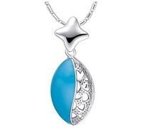 CWZZWS Conjunto de Collar Colgante de Estrella vacía de Dos Colores Opcional